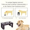 Afbeelding van PawHut - Verhoogde hondenbak - Antislip - 2 liter - Zwart
