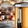 Afbeelding van TRESKO® Glühweinketel RVS - Glühweinmachine voor warme dranken (10L, Koper)