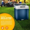 Afbeelding van Tillvex Elektrische Koelbox, 32L, voor auto en camping, koelt en verwarmt (blauw)