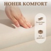 Afbeelding van HOMCOM Bank met Opbergruimte - Fluweel, Hout - 100L x 40B x 42H cm - Beige