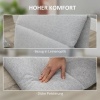 Afbeelding van HOMCOM Bodensofa met ligfunctie 839-572V00