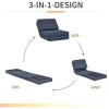Afbeelding van HOMCOM Bodensofa met zitkussen 839-324