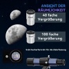 Afbeelding van Outsunny Telescoop voor Beginners - 114mm Apertuur, 470mm met Statief en Draagtas - Donkerblauw