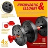 Afbeelding van RE:SPORT 2-in-1 Halters Set 20kg | Verstelbare Dumbbell & Barbell met Stervergrendelingen