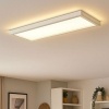 Afbeelding van Briloner Leuchten - LED-plafondlamp met backlight-effect, 22 Watt, 3000 lumen, 3000 Kelvin, wit