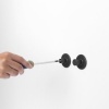 Afbeelding van Brabantia ReNew Handdoekhaakjes - 2 stuks - Zonder boren - Donkergrijs