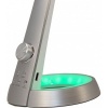 Afbeelding van Globo Mitti tafellamp - zilver - kunststof - LED bureaulamp - 58376S