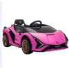 Afbeelding van HOMCOM Rijdende kinderAuto Lamborghini 108x62x40 cm, Wit