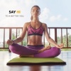 Afbeelding van TRESKO fitnessmat yogamat pilatesmat 185 x 60 cm, 1 cm dik, NBR-schuimrubber (groen)