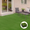 Afbeelding van Outsunny kunstgras - 10-delige set - met afwateringsfunctie - groen