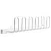Afbeelding van HOMCOM Elektrische schoenendroger 60W voor 3 paar schoenen en handschoenen - Wit 76 x 13 x 17 cm