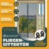 Afbeelding van KESSER® Magnetisch vliegengaas voor deur 90 x 200 cm , insectenbescherming, magneetgordijn