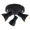 Afbeelding van Briloner Leuchten CUP - plafondlamp - 3-lichts - E14 max. 25W - draaibare spots - zwart