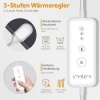 Afbeelding van Sinnlein® fleece warmtedeken 190 x 80 cm met automatische uitschakeling en timerfunctie