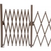 Afbeelding van Outsunny Aluminium Tuinhek, 405 x 31 x 103,5 cm - Donkerbruin