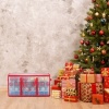 Afbeelding van Kerstballen opbergbox - 128 vakken - verstelbare schotels - kerstballen organizer