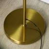 Afbeelding van HOMCOM - Staande lamp met 3 lampenkappen en voetschakelaar - Goud