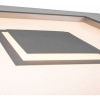 Afbeelding van Briloner Leuchten - LED-plafondlamp met achtergrondverlichting, 22W, 3000 lumen, wit/mat nikkel