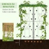Afbeelding van Outsunny Tuinboog van staal - 50B x 181H cm - Zwart