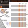 Afbeelding van KESSER® Pvc-inkijkbeschermingsmat 100 x 500 cm , inkijkbescherming, balkonbekleding, windbescherming