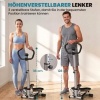 Afbeelding van HOMCOM stepper met LCD-scherm en instelbare snelheid - zilver metaal