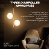 Afbeelding van HOMCOM Moderne verstelbare dubbele hanglamp in goud