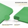 Afbeelding van TRESKO® fitnessmat yogamat pilatesmat 185 x 60 cm, groen, 1,5 cm dikte, getest op ftalaten