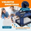 Afbeelding van Lovpet® Hondenbox, incl. hondenbak, opvouwbaar, L 70 x 52 x 52 cm hondentransportbox, transporttas, 
