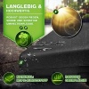 Afbeelding van Tillvex® parasolstandaard 90L / 120kg – 4-delig voor lantaarnpaal, vulbaar met water of zand