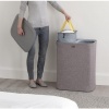 Afbeelding van Joseph Joseph Tota Wasmand - 2 Compartimenten - 90 Liter - Grijs