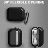 Afbeelding van Cosoki Compatibel Airpods 2 & 1 hoesje met sleutelhanger ontwerp, hoes voor Airpods 2 & 1 compatibel