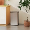 Afbeelding van HOMCOM Sensorafvalbak RVS 39L x 27B x 66H cm Zilver