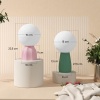 Afbeelding van HOMCOM 2x LED Mond Tafel lamp met USB, 3 kleuren en 10 helderheidsniveaus, Wit