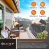 Afbeelding van KESSER® Pvc-inkijkbeschermingsmat 100 x 300 , inkijkbescherming, balkonbekleding