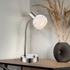 Afbeelding van GLOBO LED-spotlight ELLIOTT mat nikkel 54341-1T