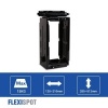 Afbeelding van FLEXISPOT CPU houder, Staal, Zwart, 22,9 cm