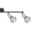 Afbeelding van Moderne plafondlamp Globo - Zwart - H:20,5cm - E14 - Voor binnen - Metaal