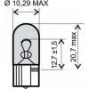 Afbeelding van Gloeilamp voor de auto Osram 2825 12V 5W W5W (10 pcs)