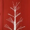 Afbeelding van HOMCOM 180 cm Kunstkerstboom met 810 LED's, voor binnen en buiten, wit