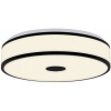 Afbeelding van Briloner Leuchten BLOCK - LED plafondlamp - zwart decoratief - neutraal wit 4000K - Ø38 x 9,5 cm