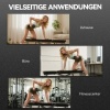 Afbeelding van HOMCOM Rubberen Dumbbell Metaal, 15,5 x 15,5 x 33,6 cm, Zwart