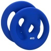 Afbeelding van Soozier 2 x 4,0 kg halterschijven met Easy-Grip handgrepen voor thuis en sportschool