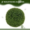 Afbeelding van HOMCOM Kunststof Kunstmatige Buchsbaum Bol - 40L x 40B x 40H cm - Groen