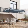 Afbeelding van Outsunny - Vervangend dak - 3 x 2,15 m - Polyester - Donkergrijs