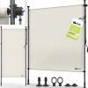 Afbeelding van Tillvex Klemluifel, verticale zonwering, 200 x 310 cm, beige, met handslinger, zonder boren