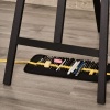 Afbeelding van HOMCOM verstelbare schildersdoek ezel van grenenhout zwart 51,5 x 71,5 x 134,5 cm