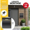 Afbeelding van KESSER® Brievenbus RVS XXL met krantenvak - Wandbrievenbus geborsteld en gepoedercoat inclusief beve
