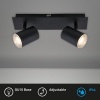 Afbeelding van Briloner BANYO - LED Opbouwspot - IP44 - 2 GU10 zwenkbare spots - lampen niet inbegrepen