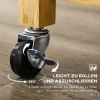 Afbeelding van HOMCOM Keukenwagen met lades, rek en handdoekhouder 801-311V00