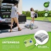 Afbeelding van tillvex® Opvouwbare Ligstoel tot 200kg | Weerbestendig Zonnebed voor Tuin & Balkon